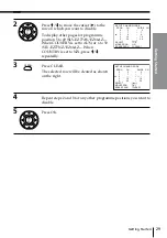 Preview for 29 page of Sony EZ77NZ Operating Instructions Manual