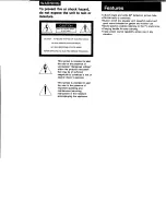 Preview for 2 page of Sony FD-510 Mega Watchman Operating Instructions Manual