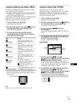 Preview for 121 page of Sony FD Trinitron CPD-G500 Operating Instructions Manual