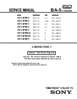 Preview for 54 page of Sony FD TRINITRON WEGA KV-13FM12 Service Manual