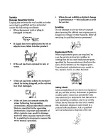 Preview for 8 page of Sony FD Trinitron WEGA KV-13FS110 Operating Instructions Manual