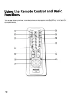 Preview for 21 page of Sony FD Trinitron WEGA KV-13FS110 Operating Instructions Manual