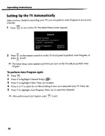 Preview for 23 page of Sony FD Trinitron WEGA KV-13FS110 Operating Instructions Manual