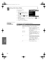 Preview for 75 page of Sony FD Trinitron WEGA KV-32HS510 Operating Instructions Manual