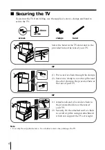 Preview for 4 page of Sony FD Trinitron WEGA KV-DR29 Operating Instructions Manual