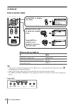 Preview for 20 page of Sony FD Trinitron WEGA KV-DR29 Operating Instructions Manual