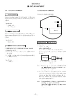 Preview for 8 page of Sony FDL-PT22 - 2.2" LCD Portable TV Service Manual