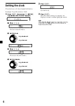 Preview for 6 page of Sony FM/AM CASSETTE XR-C5120 Operating Instructions Manual