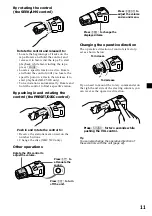 Preview for 11 page of Sony FM/AM CASSETTE XR-C5120 Operating Instructions Manual