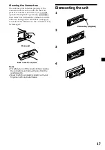 Preview for 17 page of Sony FM/AM CASSETTE XR-C5120 Operating Instructions Manual