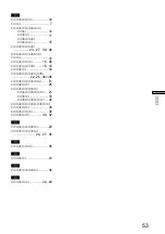 Preview for 53 page of Sony FVP-1/1E Operating Instructions Manual