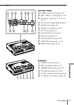 Preview for 61 page of Sony FVP-1/1E Operating Instructions Manual