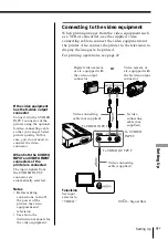 Preview for 63 page of Sony FVP-1/1E Operating Instructions Manual