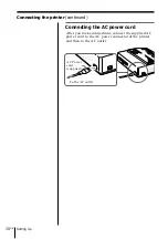 Preview for 64 page of Sony FVP-1/1E Operating Instructions Manual