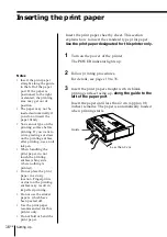 Preview for 70 page of Sony FVP-1/1E Operating Instructions Manual