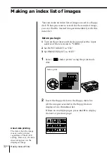 Preview for 86 page of Sony FVP-1/1E Operating Instructions Manual