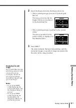 Preview for 89 page of Sony FVP-1/1E Operating Instructions Manual