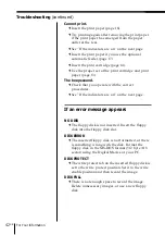 Preview for 96 page of Sony FVP-1/1E Operating Instructions Manual