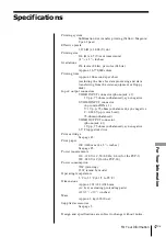 Preview for 101 page of Sony FVP-1/1E Operating Instructions Manual