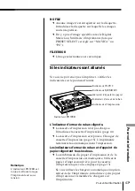 Preview for 145 page of Sony FVP-1/1E Operating Instructions Manual