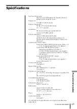 Preview for 149 page of Sony FVP-1/1E Operating Instructions Manual