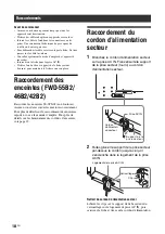 Preview for 106 page of Sony FWD-32B1 Operating Instructions Manual