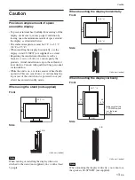 Preview for 63 page of Sony FWD-50PX2 Operating Instructions Manual