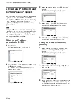 Preview for 92 page of Sony FWD-50PX2 Operating Instructions Manual