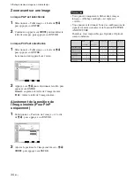 Preview for 132 page of Sony FWD-50PX2 Operating Instructions Manual