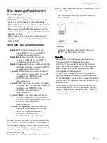 Preview for 171 page of Sony FWD-50PX2 Operating Instructions Manual