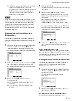 Preview for 189 page of Sony FWD-50PX2 Operating Instructions Manual