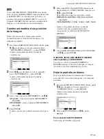 Preview for 239 page of Sony FWD-50PX2 Operating Instructions Manual