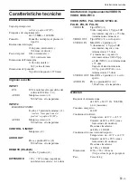 Preview for 299 page of Sony FWD-50PX2 Operating Instructions Manual