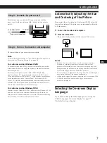 Preview for 7 page of Sony GDM-200PS Operating Instructions Manual