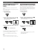 Preview for 12 page of Sony GDM-200PS Operating Instructions Manual