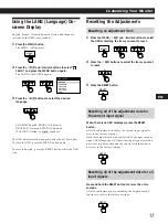 Preview for 17 page of Sony GDM-200PS Operating Instructions Manual