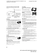 Preview for 6 page of Sony Grand Wega KDF-42E2000 Operating Instructions Manual