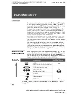 Preview for 20 page of Sony Grand Wega KDF-42E2000 Operating Instructions Manual