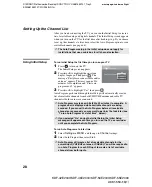 Preview for 28 page of Sony Grand Wega KDF-42E2000 Operating Instructions Manual