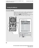 Preview for 52 page of Sony Grand Wega KDF-42E2000 Operating Instructions Manual