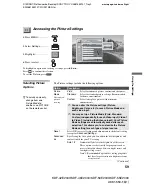 Preview for 59 page of Sony Grand Wega KDF-42E2000 Operating Instructions Manual