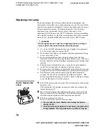 Preview for 76 page of Sony Grand Wega KDF-42E2000 Operating Instructions Manual