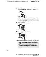 Preview for 78 page of Sony Grand Wega KDF-42E2000 Operating Instructions Manual