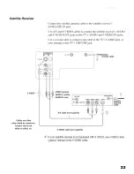 Preview for 25 page of Sony Grand WEGA KDF-E55A20 Operating Instructions Manual