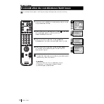 Preview for 119 page of Sony Grand Wega KF-50SX100 Instruction Manual