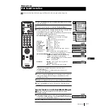 Preview for 142 page of Sony Grand Wega KF-50SX100 Instruction Manual