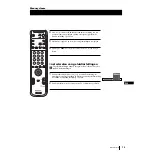 Preview for 144 page of Sony Grand Wega KF-50SX100 Instruction Manual