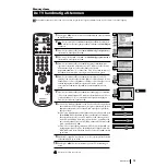 Preview for 146 page of Sony Grand Wega KF-50SX100 Instruction Manual