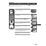 Preview for 152 page of Sony Grand Wega KF-50SX100 Instruction Manual