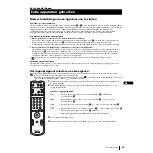 Preview for 160 page of Sony Grand Wega KF-50SX100 Instruction Manual